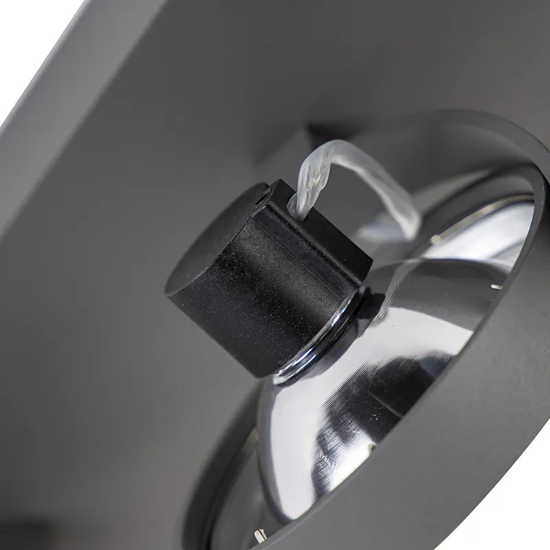 Дизайнерски прожектор сив регулируем 3-светлина - Go