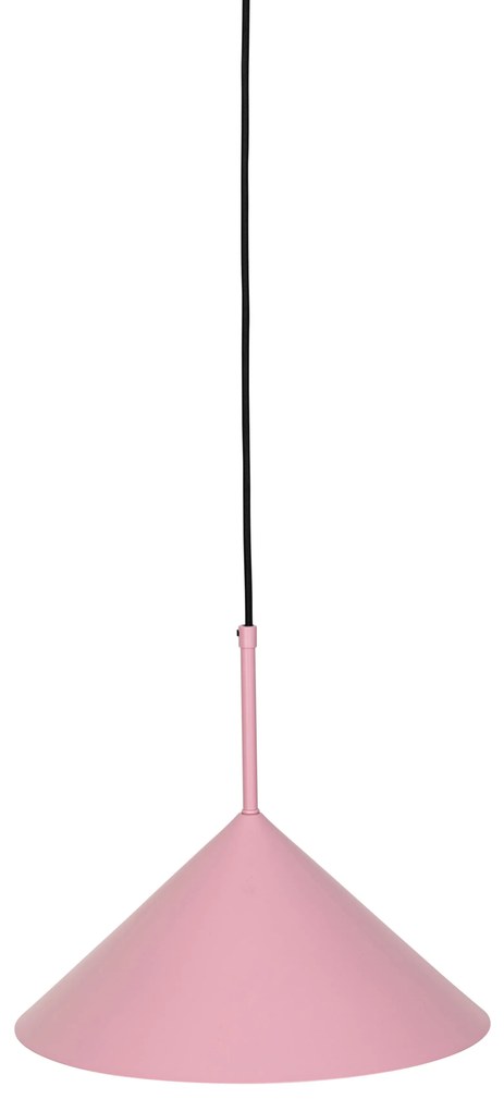 Дизайнерска висяща лампа розов триъгълник - Triangolo