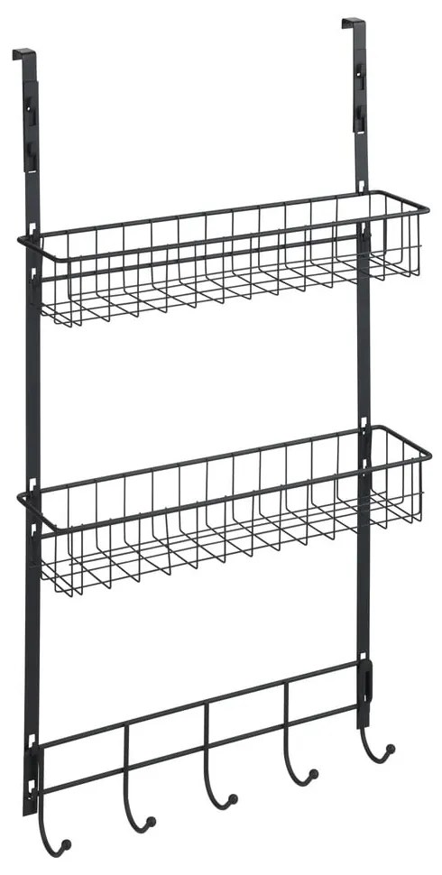 Висящ рафт за врата Rack Black - Wenko