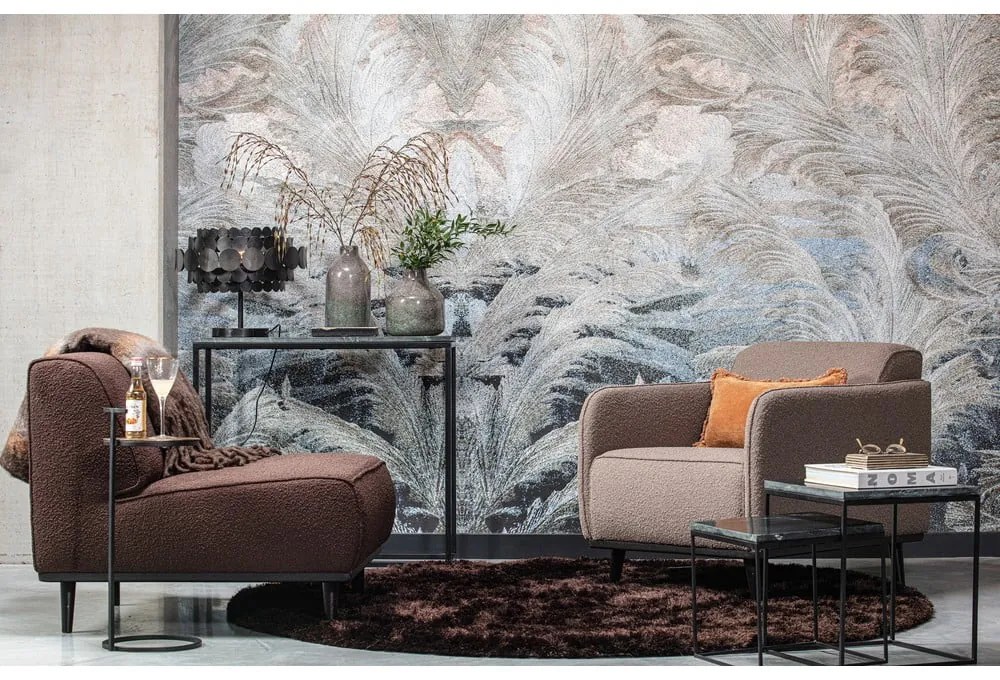 Метална кръгла странична масичка 26x26 cm Position – WOOOD