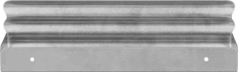 Стенен рафт за баня от неръждаема стомана в сребрист цвят Olbi – noo.ma