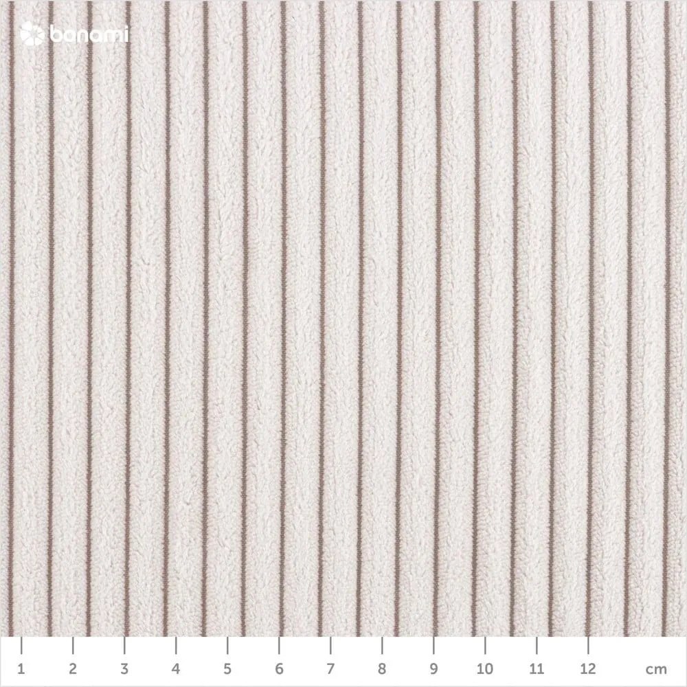 Бежово двойно легло 180x200 cm тапицирано с място за съхранение с включена подматрачна рамка Cube – Meise Möbel