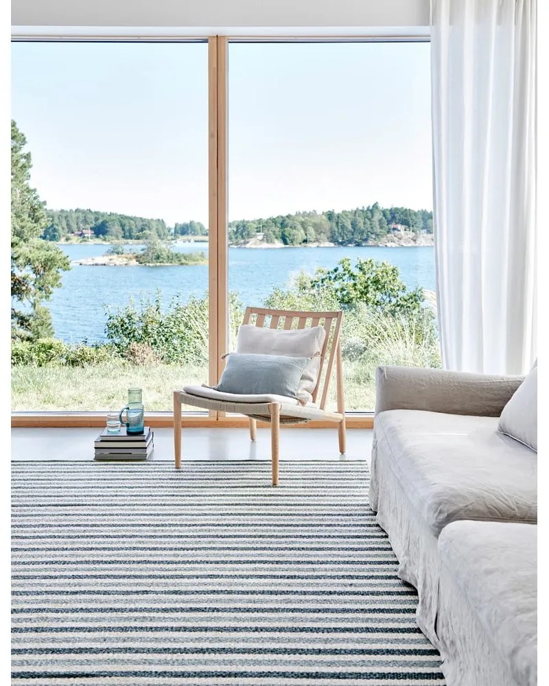 Зелен и кремав килим за открито и закрито 70x120 cm Teo Sage – Pappelina