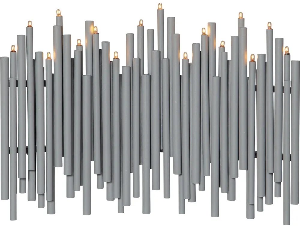 Бяла коледна светлинна украса Note - Star Trading