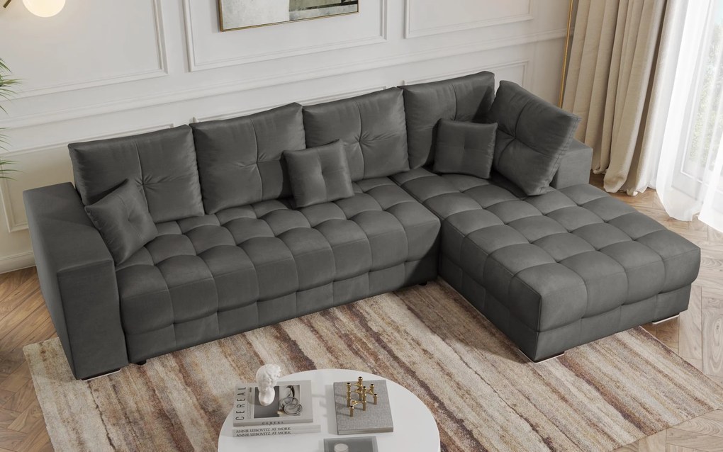 Разтегателен ъглов диван Никсън