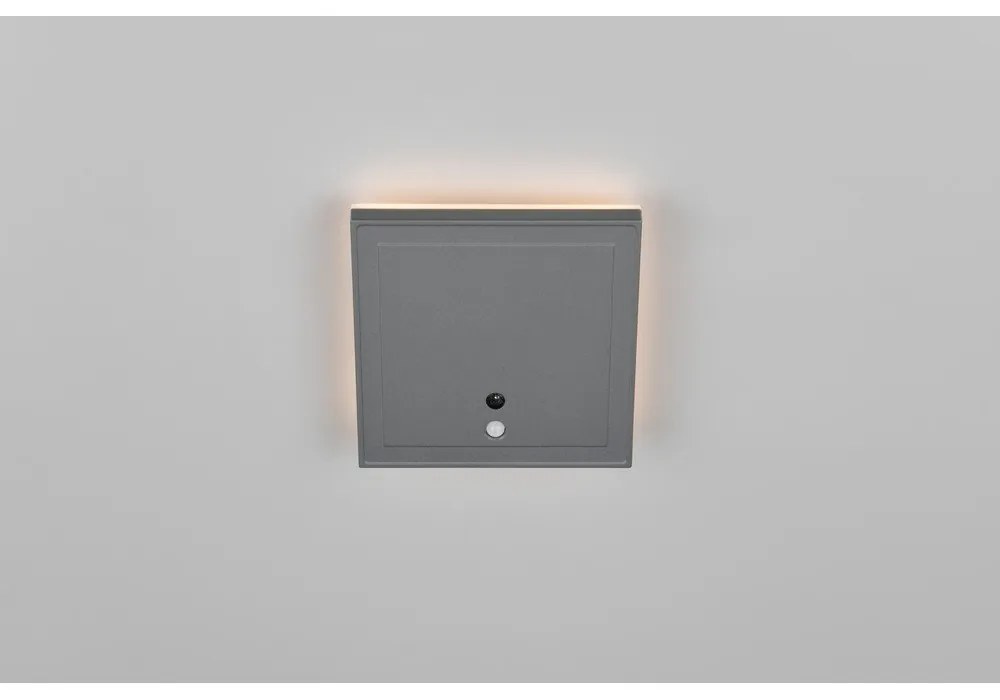 LED стенно външно осветително тяло (височина 14 cm) Fortaleza – Reality