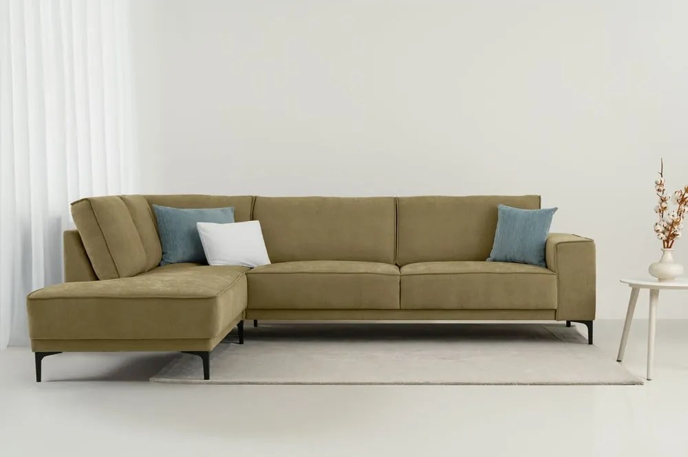 Зелен ъглов диван (ляв ъгъл) Copenhagen – Scandic