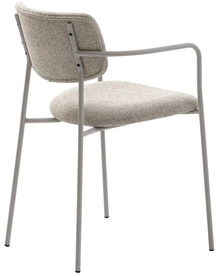 Кремав трапезен стол Zama – Unique Furniture