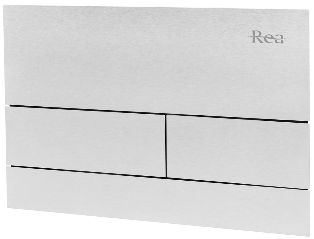 Бутон за тоалетна K011A-Q и Slim024N Rea T Brush Steel
