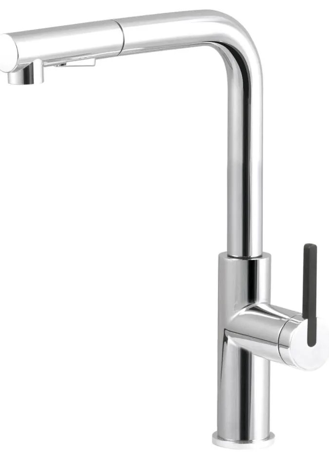 Deante BKM_073M - Смесител за мивка с изтеглящ се душ MOMI хром лъскав