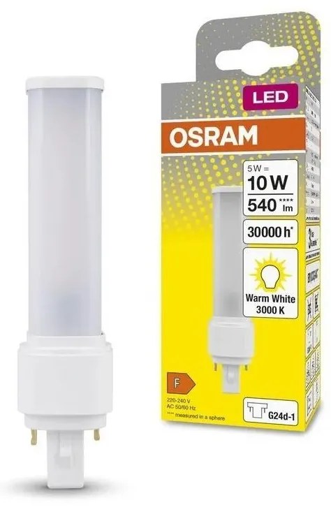 LED Крушка G24d-1/5W/230V 3000K - Osram