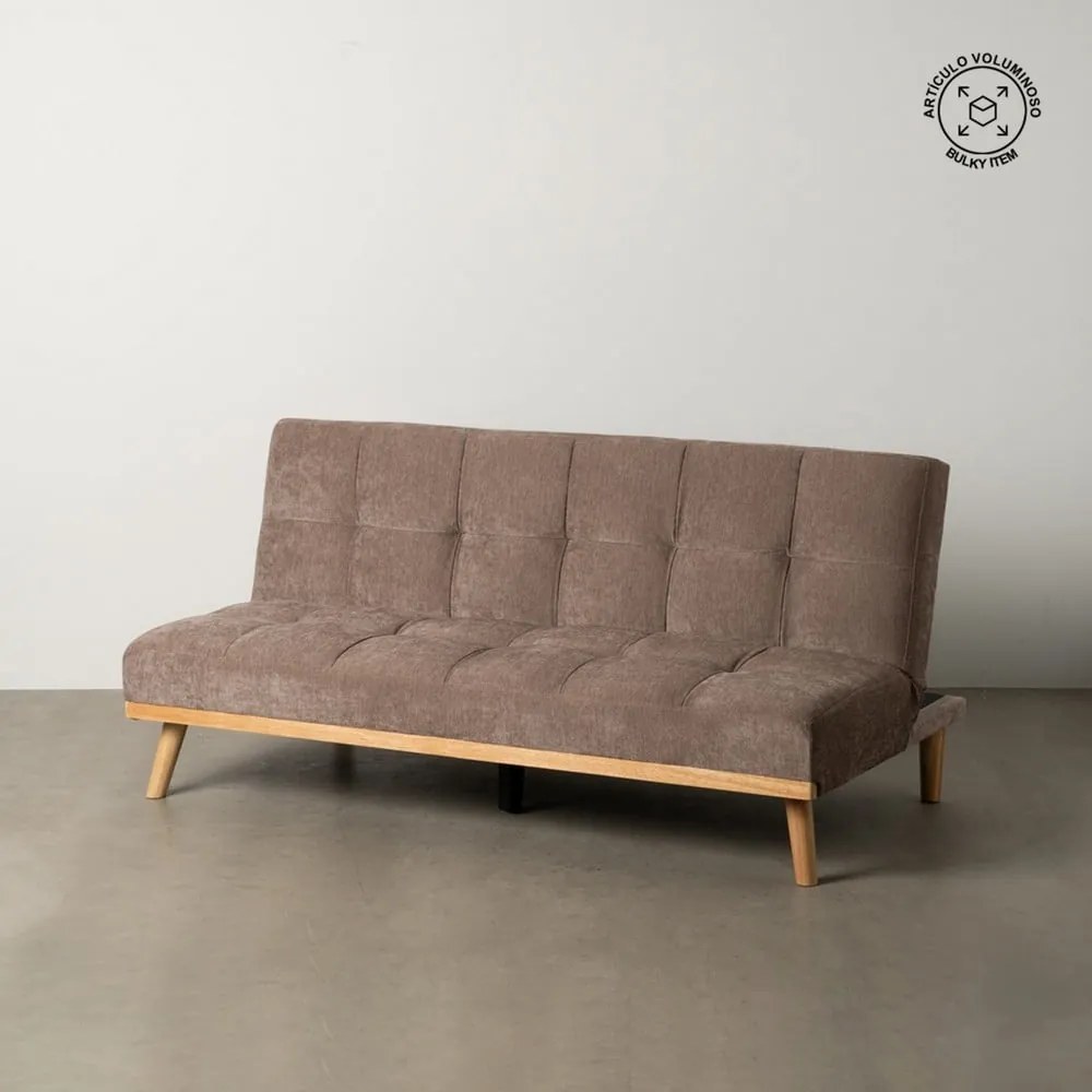 Кафяв шенилов разтегателен диван 178 cm – Ixia