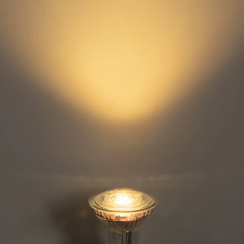 Комплект от 5 GU10 50 Димируеми LED крушки 3.9W 450 lm 2700K Дълъг живот