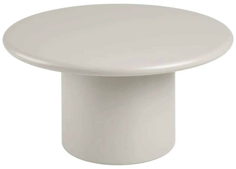 Кремава кръгла масичка за кафе ø 80 cm Nagano – House Nordic