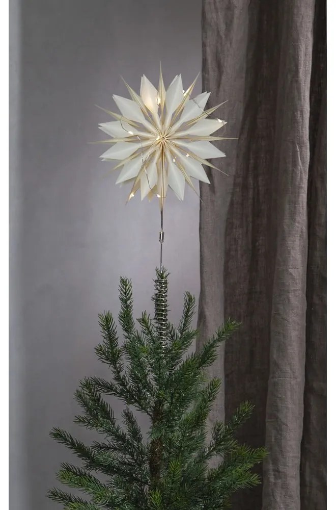 Накрайник за бяла светлина за коледна елха Flinga - Star Trading