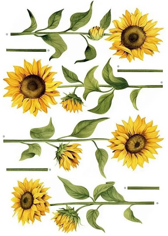 Декоративни стикери за стена Sunflowers L