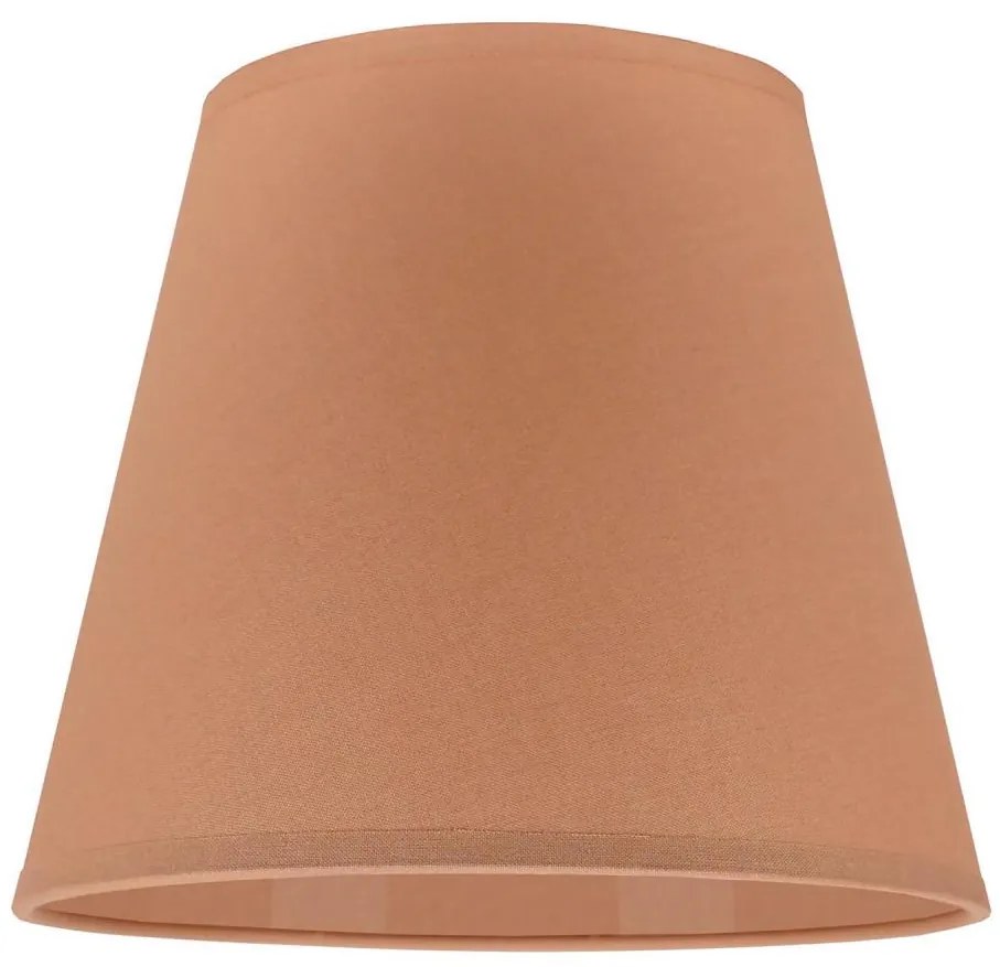 Duolla - Абажур за настолна лампа SOFIA XS E14 пр. 18,5 см кафяв
