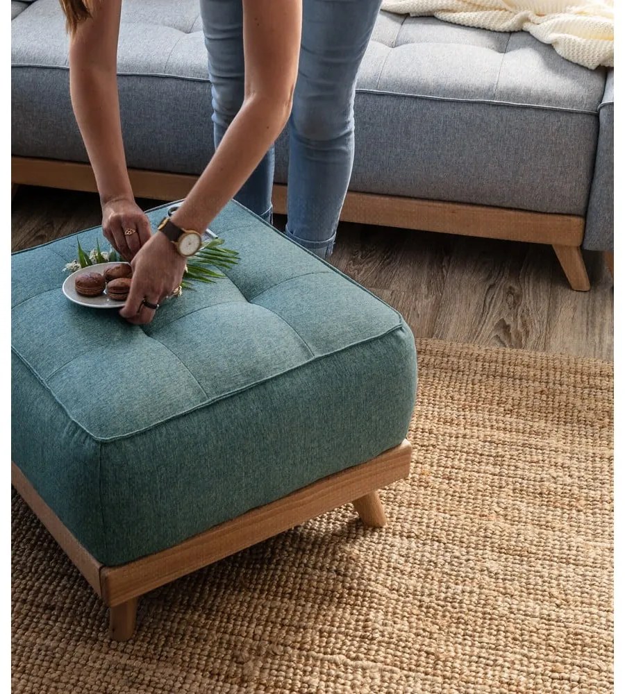 Тюркоазена табуретка Dazzling Daisy – Miuform