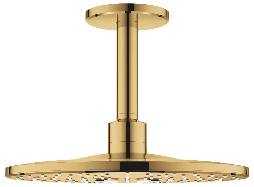 Ceiling Душ глава с рамо Grohe Rain Душ Smart Active-Anthracite Glossy