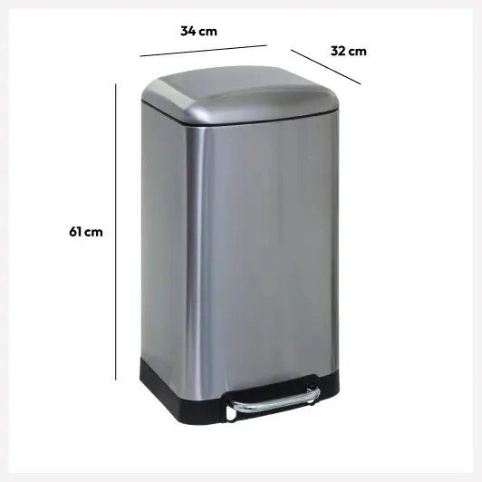 Кош 5five Ariane, Метал, 30 L - Жълт
