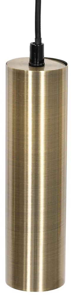 Модерен висящ аплик бронз 5-светлина - Jeana