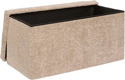 Пейка със съхранение atmosphera Soana, 38 cm - Бежов