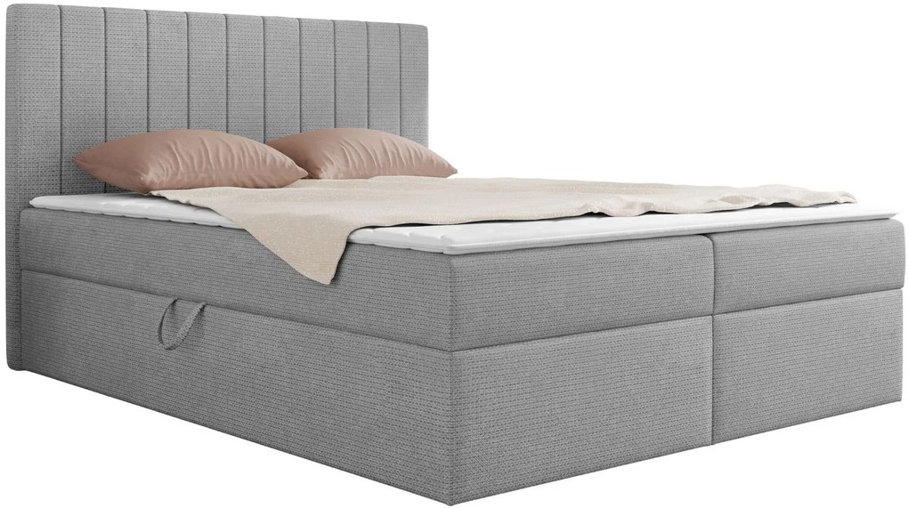 Тапицирано легло Everest-Сиво-180 x 200