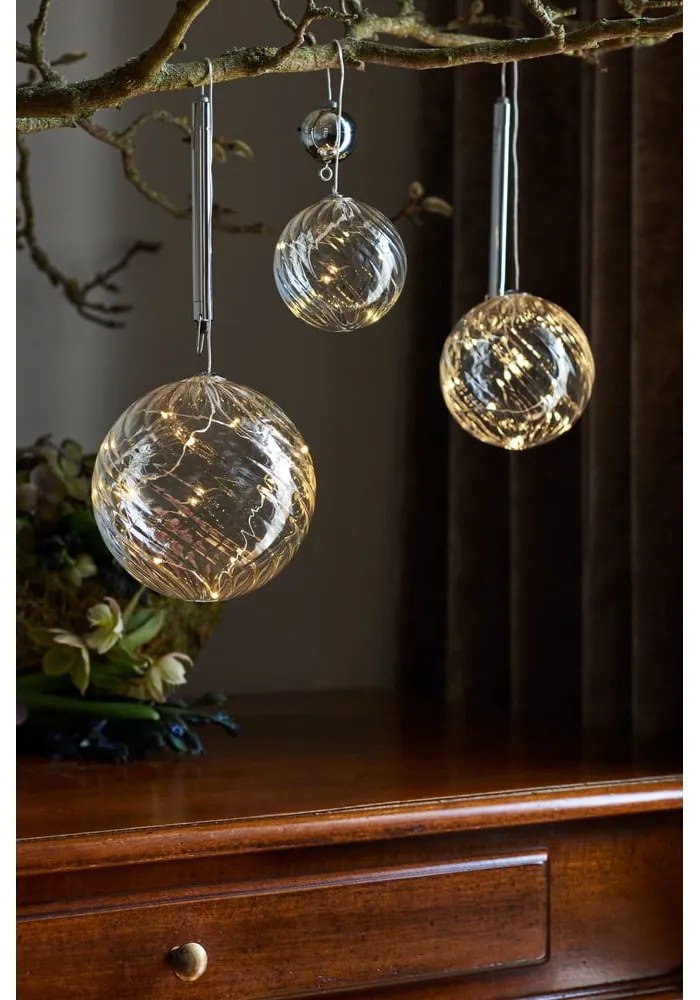 LED светлинна декорация Топка, Ø 13 см Wave - Sirius