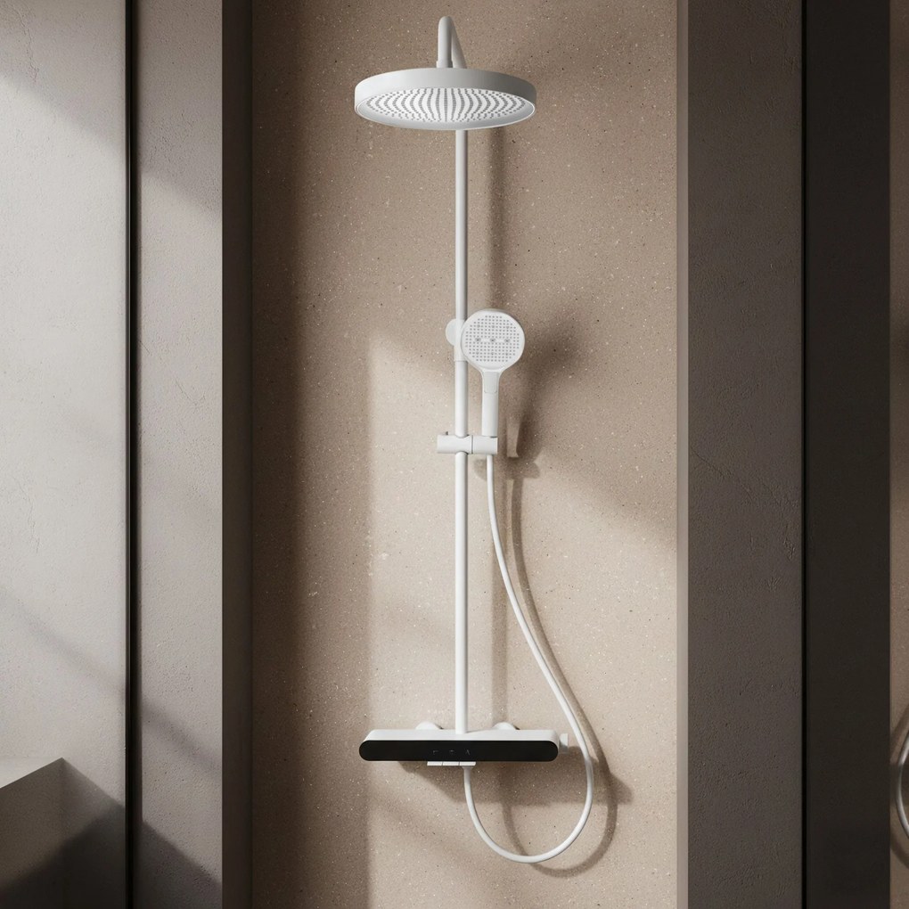 Комплект за душ REA Farel White