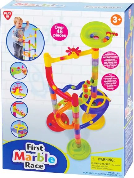PlayGo - Моята първа Писта за Топчета с Препятствия Marble Race 9311