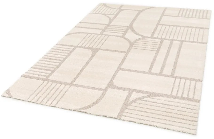 Кремав килим 120x170 cm Snowy – Universal