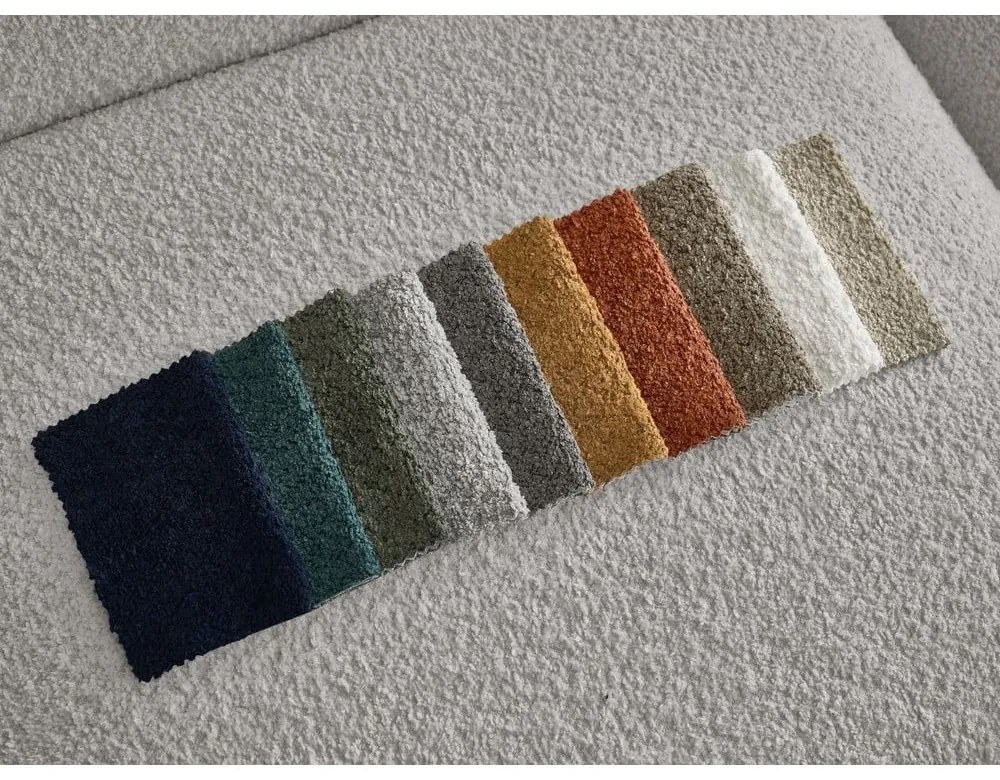 Светлосив диван от букле 230 cm Tina – Bobochic Paris