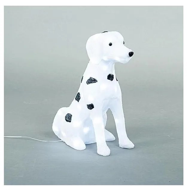 Външна LED декорация LED/3,6W/230V IP44 студено бяло далматин