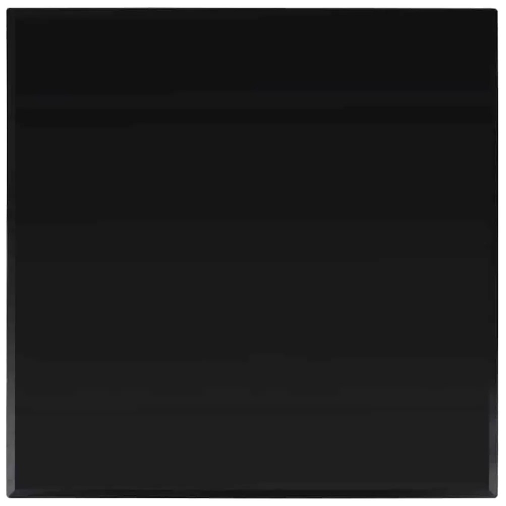 244619 vidaXL Темпериран стъклен плот за маса, квадратен, 700х700 мм