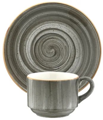 Bonna - Space - Чашка с чинийка 80ml (ASC GRM 02KFT)