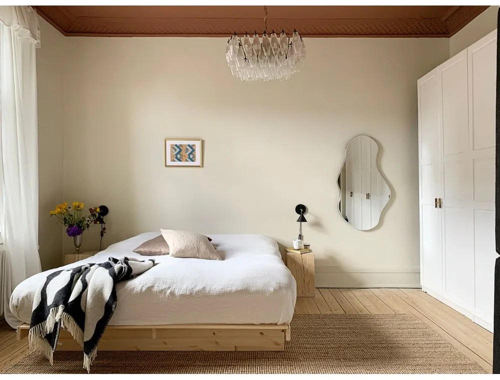 Двойно легло от борова дървесина 160x200 cm Kanso – Karup Design