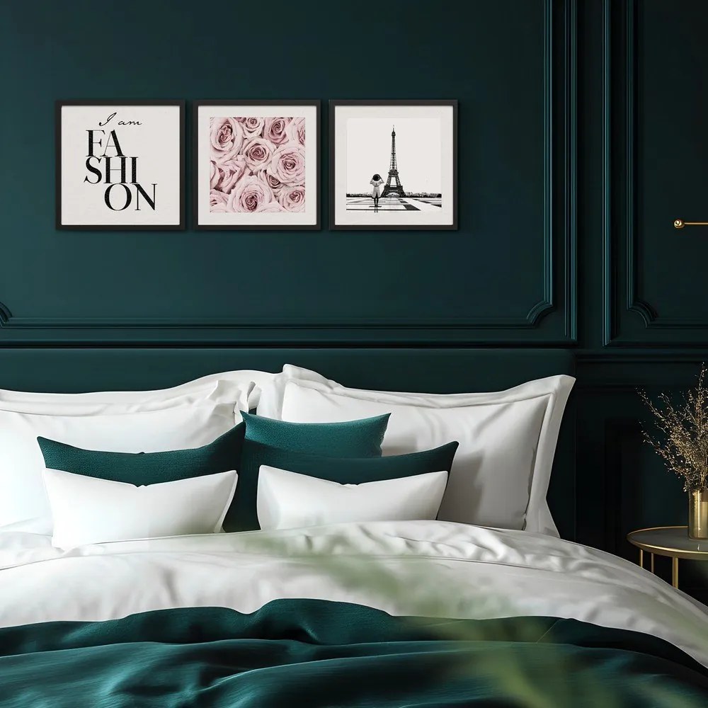 Картини в комплект от 3 бр. 30x40 cm Parisienne – Styler