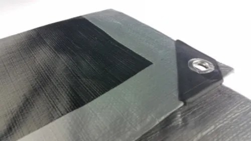 Сребриста водоустойчива мушама 3m x 3m