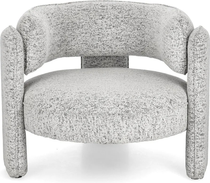 Светлосиво кресло Aisha – Bizzotto