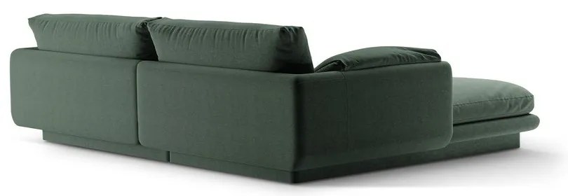 Тъмнозелен ъглов диван (десен ъгъл) Torino – Micadoni Home