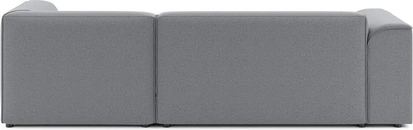 Светлосив ъглов диван (десен ъгъл) Merid – Ropez