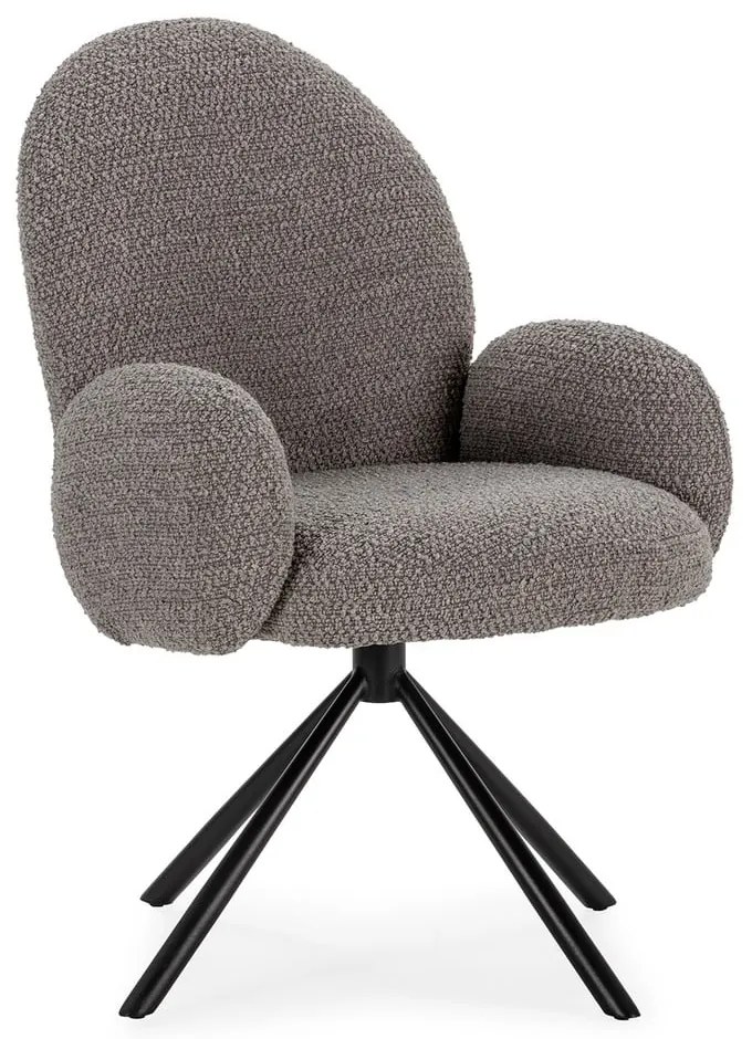 Сив фотьойл Dario - Marckeric