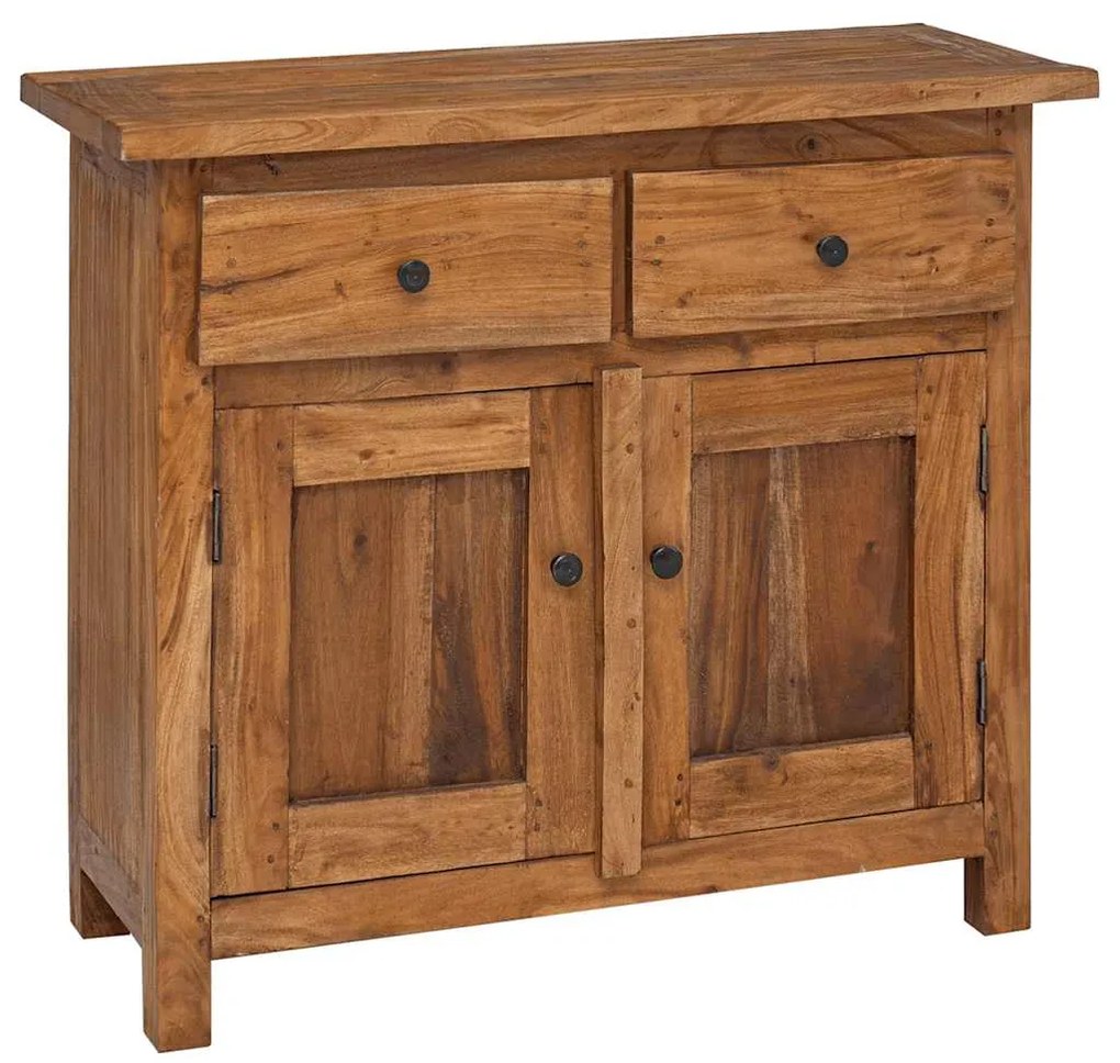 244490 vidaXL Бюфет, махагоново дърво масив, 75x30x65 cм