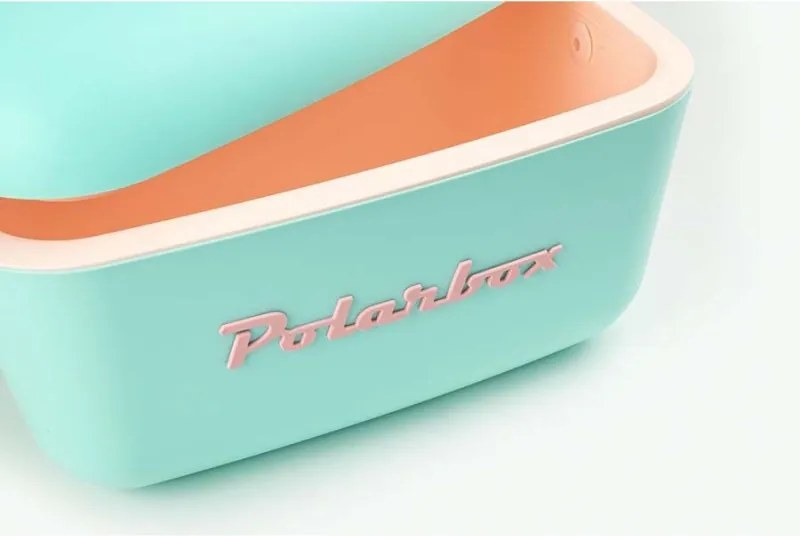 Хладилна чанта Polarbox Pop, 20 литра, AIRPOP полистирол, 5-15C до 24 часа, Син/Розов