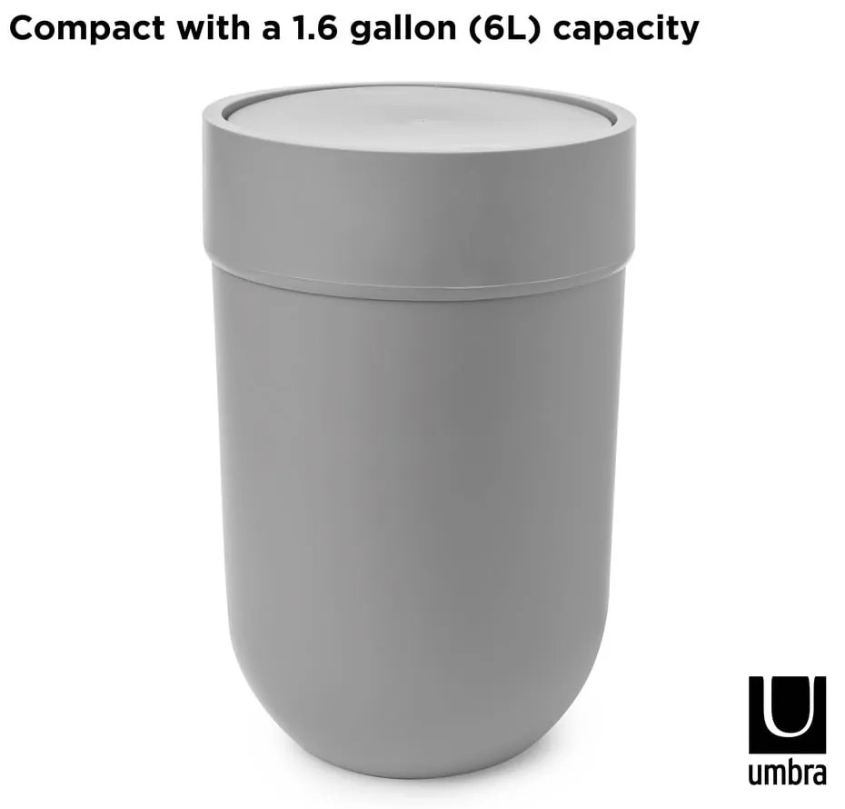 Пластмасов контейнер за отпадъци 6 л Touch - Umbra