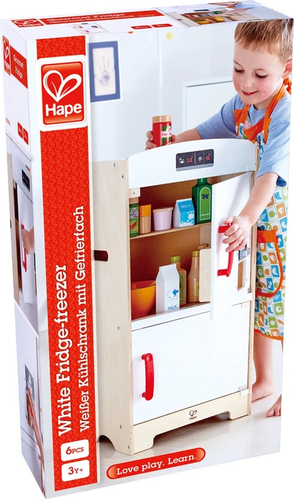 Hape - Дървен хладилник с фризер H3153