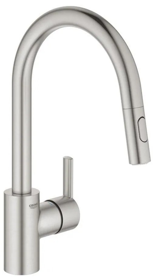 GROHE 31486DC1 - Смесител за кухненска мивка FEEL, неръждаема стомана