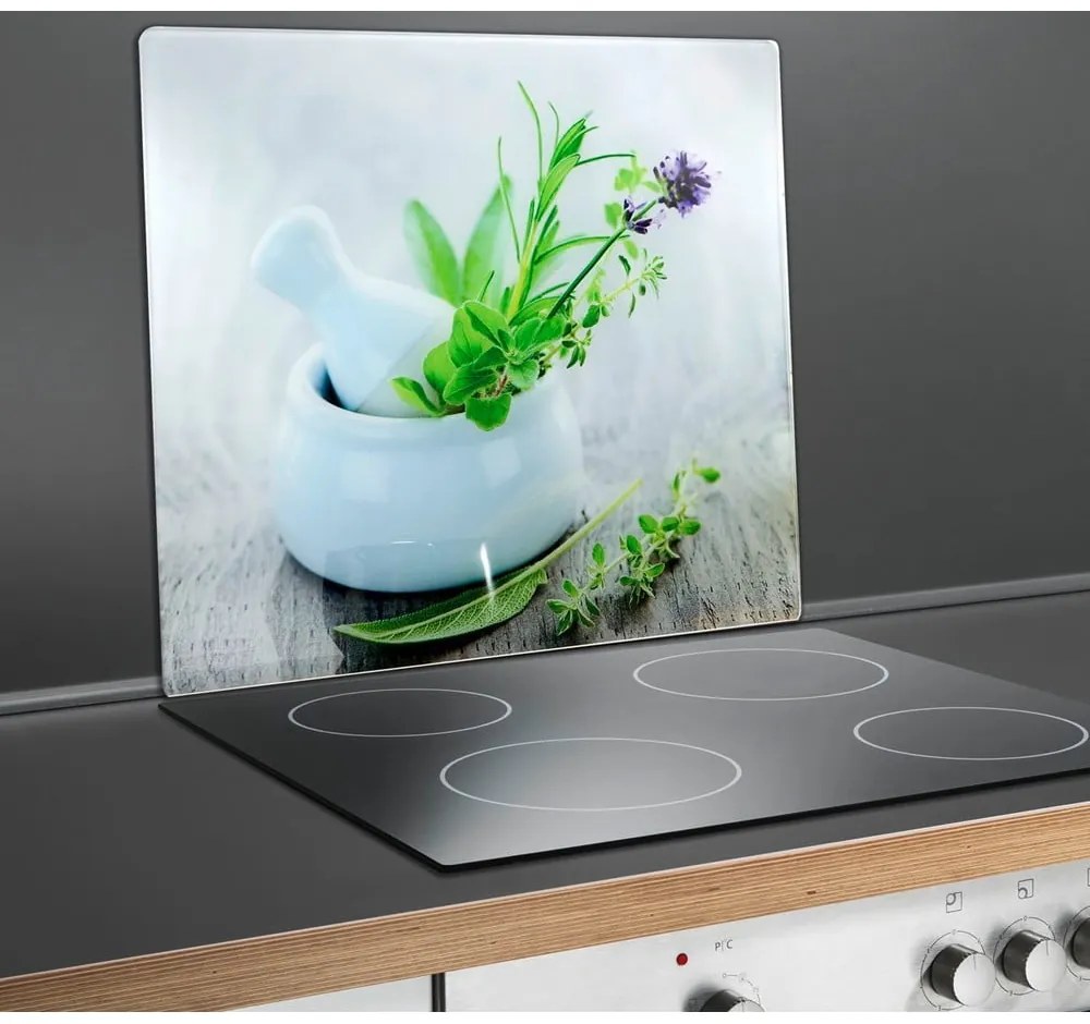 Стъклен капак Herb, 50 x 56 cm Herb Garden - Wenko