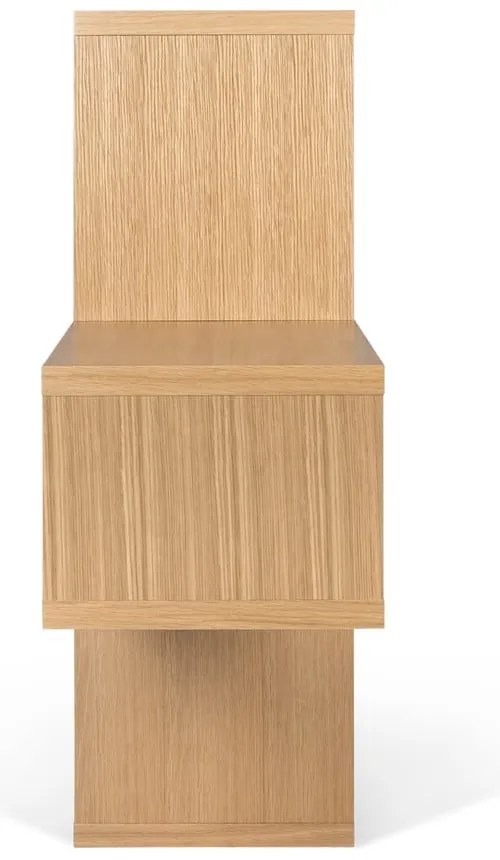 Кафяв шкаф за книги Лондон, 34 x 100 cm - TemaHome