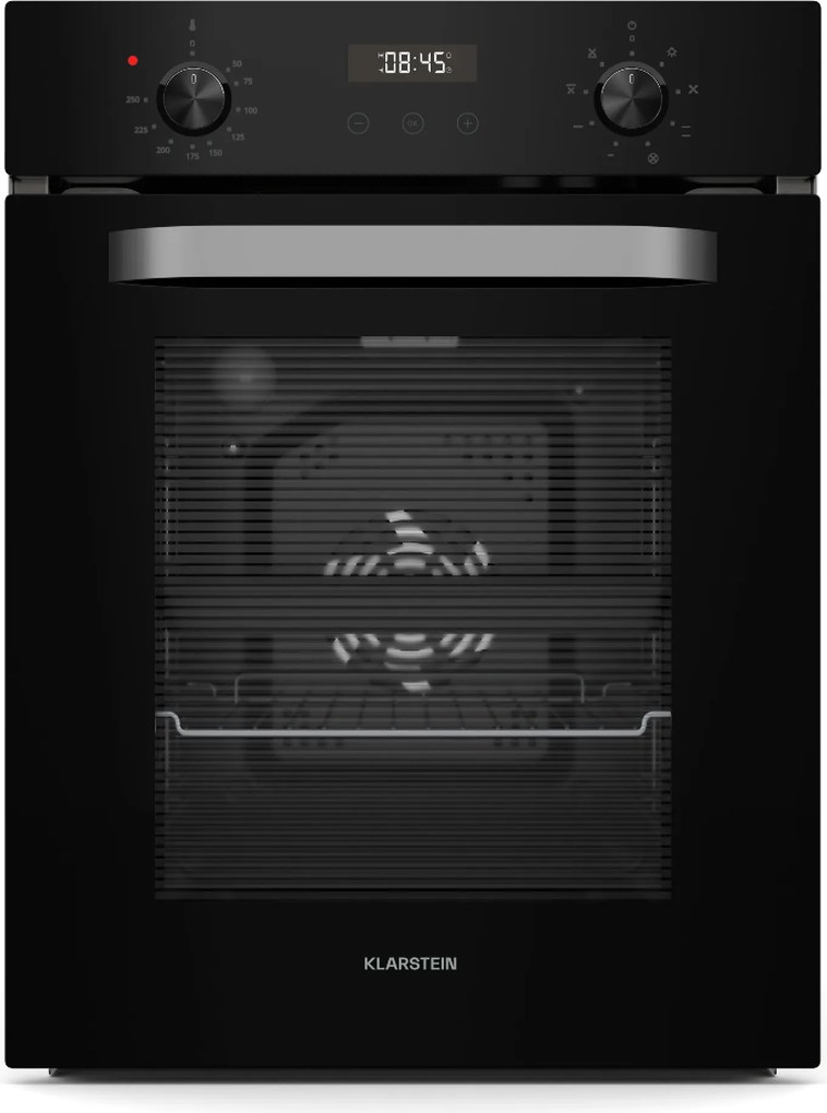 Klarstein Фурна SmartSlim, Slim дизайн, 9 функции, обем 49 литра, лесно почистване, EEK A